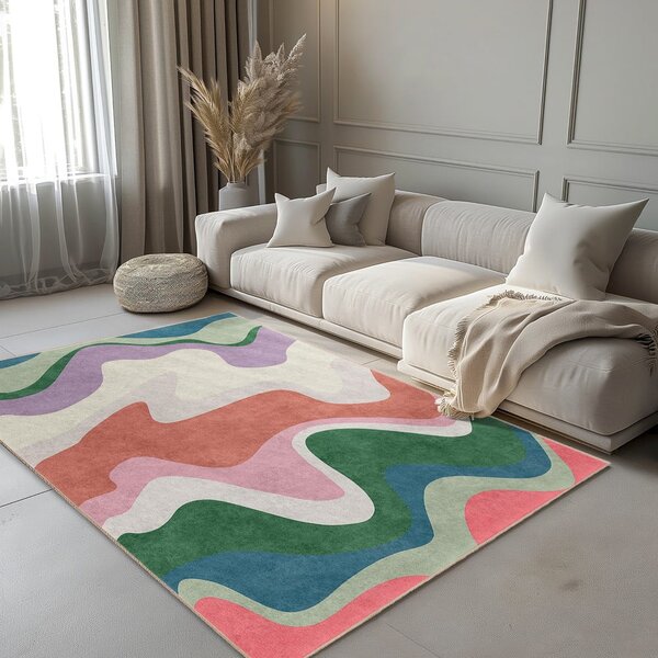 Chodnik odpowiedni do prania 60x230 cm Squiggly Breeze – Mila Home