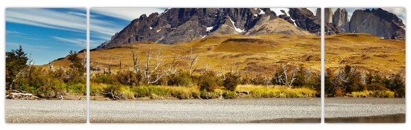 Obraz - Park Narodowy Torres del Paine (170x50 cm)