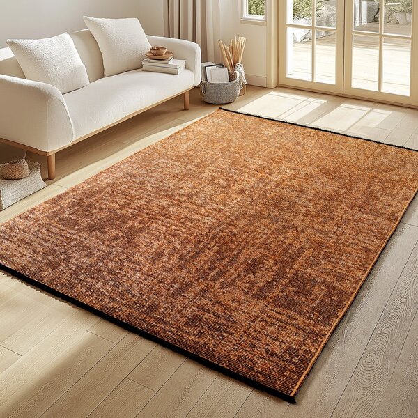 Dywan odpowiedni do prania w kolorze terakoty 80x150 cm Space 1900 – Ayyildiz Carpets