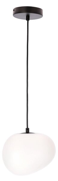 Czarno-biała lampa wisząca Stones – Candellux Lighting