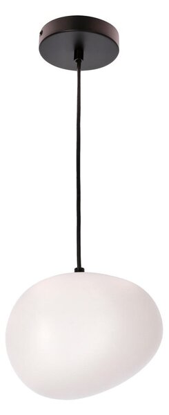 Czarno-biała lampa wisząca Stones – Candellux Lighting