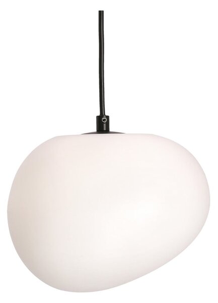 Czarno-biała lampa wisząca Stones – Candellux Lighting