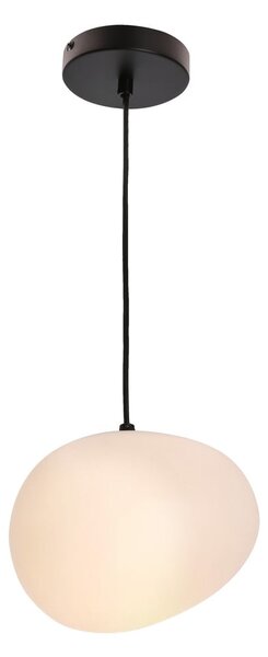 Czarno-biała lampa wisząca Stones – Candellux Lighting