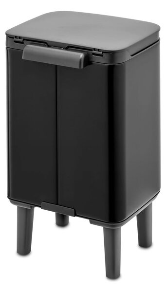 Stalowy kosz na śmieci w kolorze matowej czerni 4 l Bo Hi – Brabantia