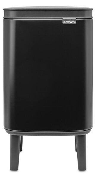 Stalowy kosz na śmieci w kolorze matowej czerni 4 l Bo Hi – Brabantia