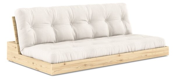 Kremowa rozkładana sofa 196 cm Base – Karup Design