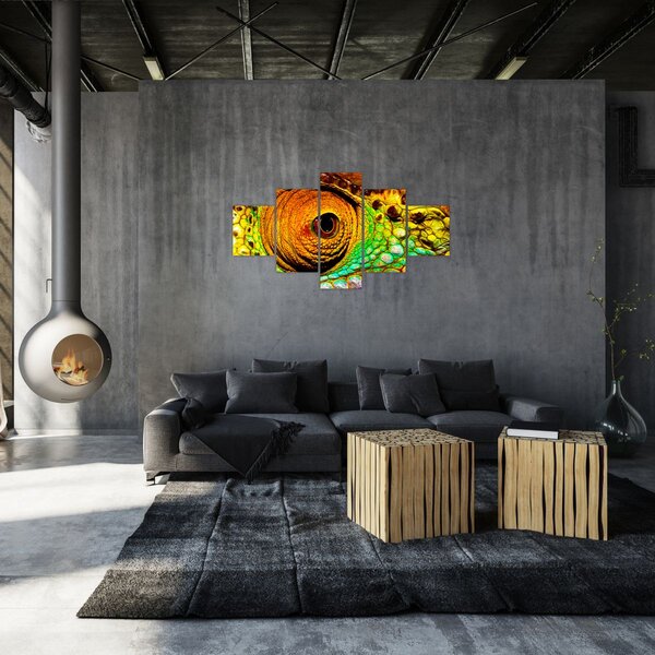 Obraz - Kameleon (125x70 cm)