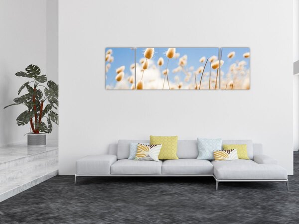 Obraz - Złote pole (170x50 cm)