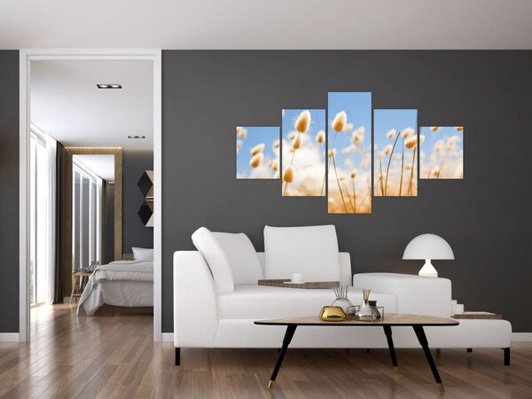 Obraz - Złote pole (125x70 cm)