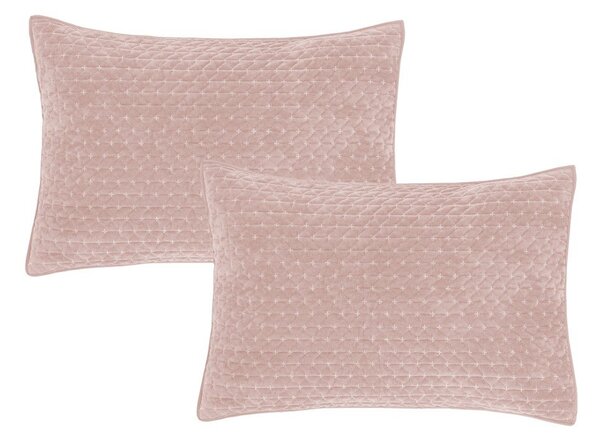 Poduszki dekoracyjne zestaw 2 szt. 50x75 cm Attica Velvet Embroidered – Bianca