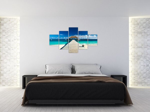 Obraz - Molo (125x70 cm)