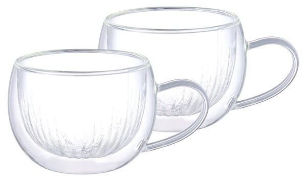 4Home Szklanka termiczna do cappuccino Hot&Cool 270 ml, 2 szt
