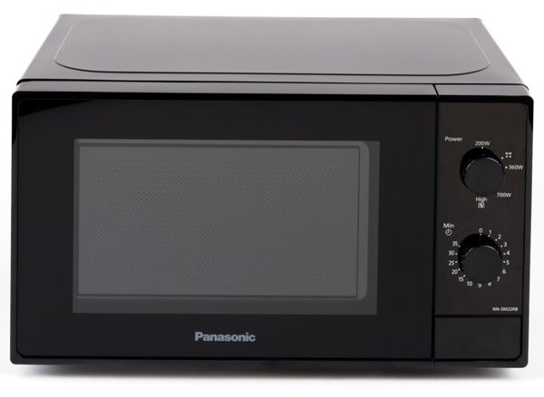Kuchenka mikrofalowa PANASONIC NN-SM22RBEVG 800 W średnica 25.5 cm pojemność 20L Czarny