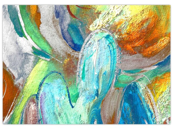 Obraz - Kolorowa abstrakcja (70x50 cm)
