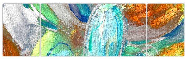 Obraz - Kolorowa abstrakcja (170x50 cm)