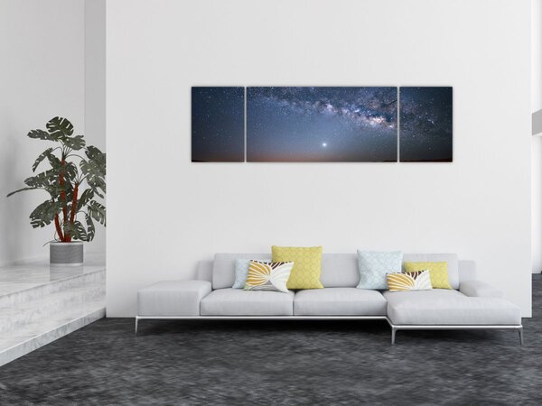 Obraz - Noc na pustyni (170x50 cm)