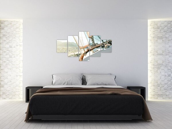Obraz - Statek (125x70 cm)