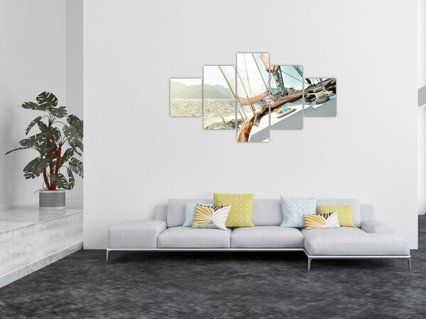 Obraz - Statek (125x70 cm)