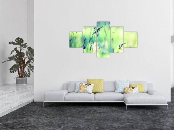 Obraz - Szczegół łąki (125x70 cm)