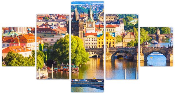 Obraz - Praga (125x70 cm)