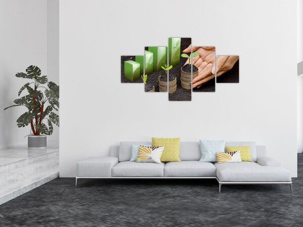 Obraz - Wzrost (125x70 cm)