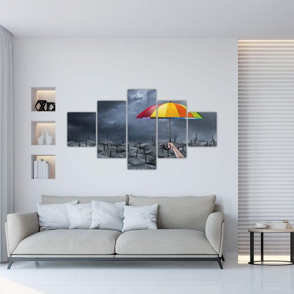 Obraz - Parasole (125x70 cm)