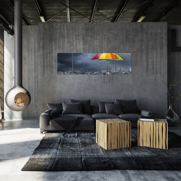 Obraz - Parasole (170x50 cm)