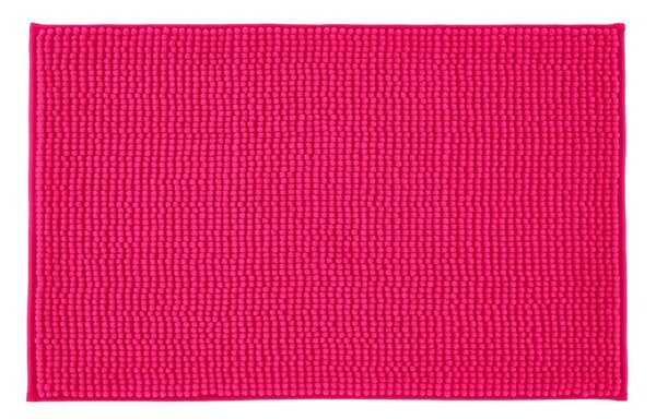 Ciemnoróżowy dywanik łazienkowy 50x80 cm Bobble – Catherine Lansfield