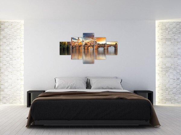 Obraz - Praga (125x70 cm)