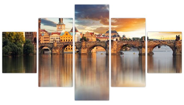 Obraz - Praga (125x70 cm)