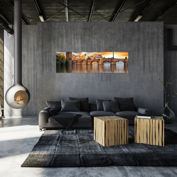 Obraz - Praga (170x50 cm)
