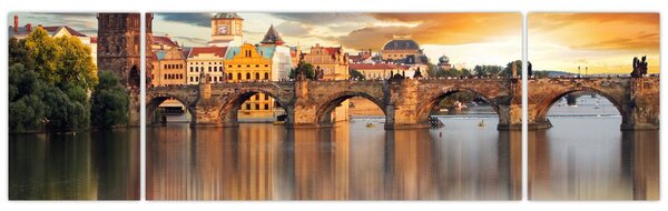 Obraz - Praga (170x50 cm)