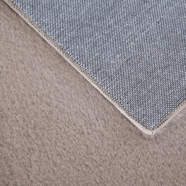Beżowy dywan odpowiedni do prania 60x110 cm Pouffy – Ayyildiz Carpets