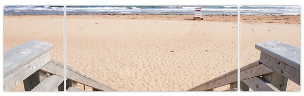 Obraz - Plaża (170x50 cm)