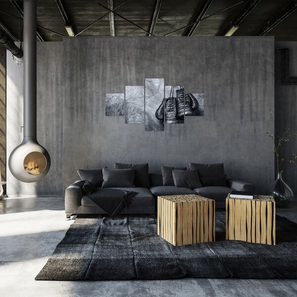 Obraz - Rękawice bokserskie (125x70 cm)