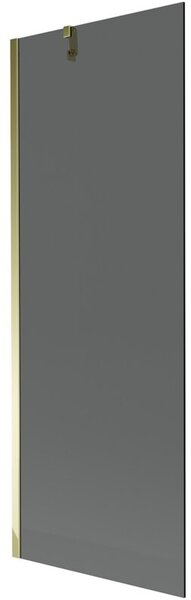 Mexen Next parawan nawannowy 1-skrzydłowy 70 x 150 cm, grafit, złoty - 895-070-000-00-40-50