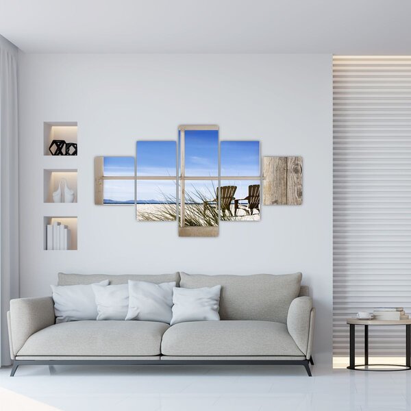 Obraz - Widok z okna (125x70 cm)