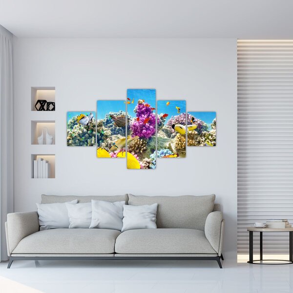 Obraz - Morski świat (125x70 cm)