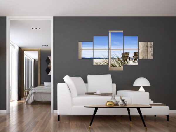 Obraz - Widok z okna (125x70 cm)