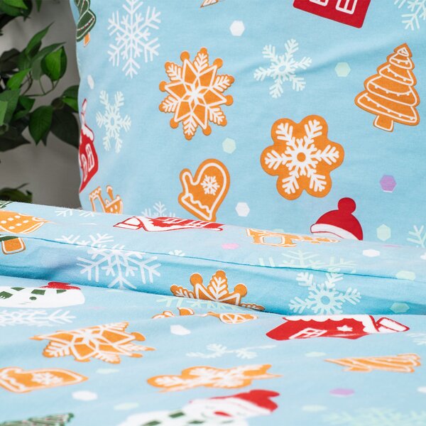 4Home Pościel flanelowa Sweet Winter, 140 x 200 cm, 70 x 90 cm, 140 x 200 cm, 70 x 90 cm
