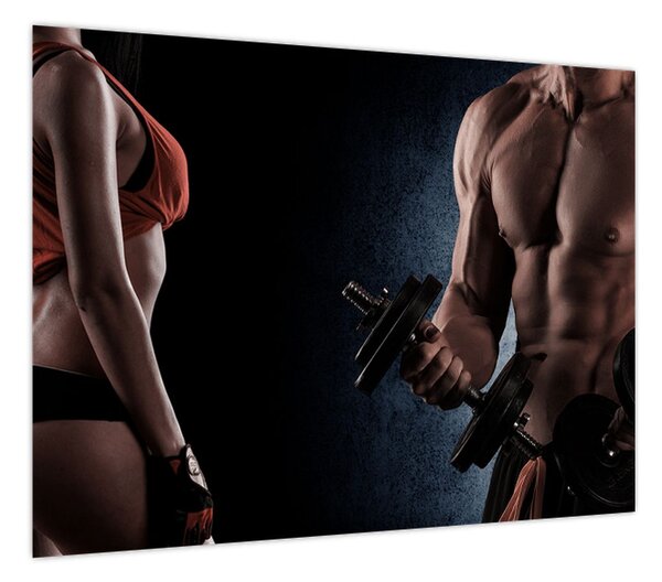 Obraz - Fitness (70x50 cm)