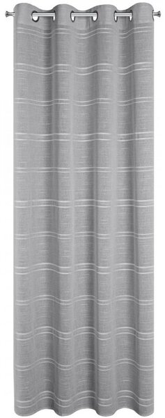 Firana gotowa EUROFIRANY Arcadia 140 x 250 cm Srebrny