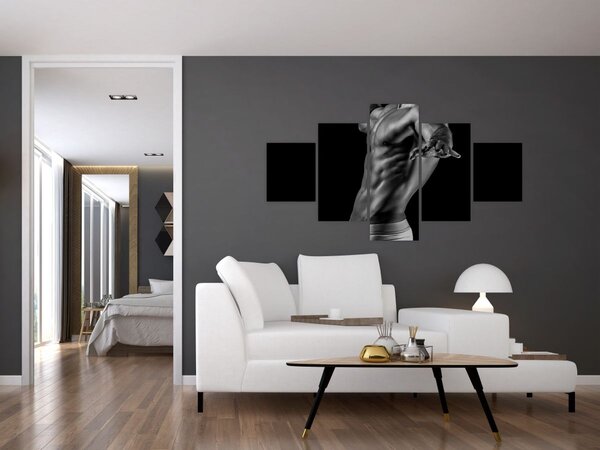 Obraz - Akt męski (125x70 cm)
