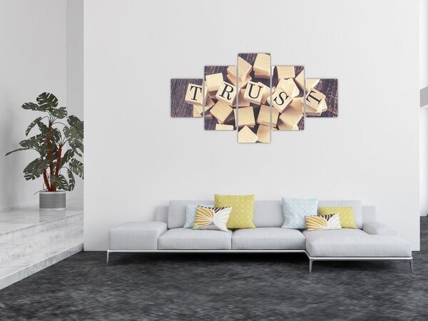Obraz - Zaufanie (125x70 cm)