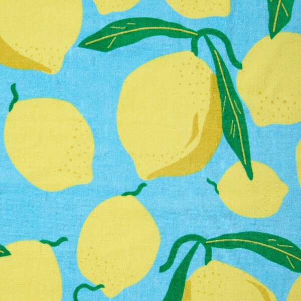 Bawełniany ręcznik plażowy 92x180 cm Lemons Lounger – Catherine Lansfield