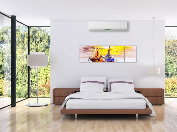 Obraz - Obraz statku (170x50 cm)