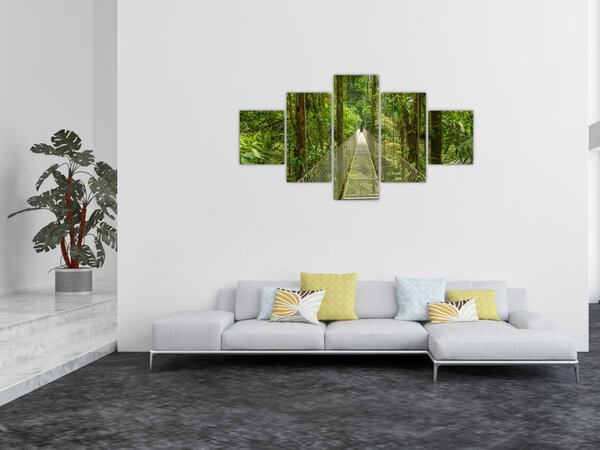 Obraz - Most wiszący (125x70 cm)