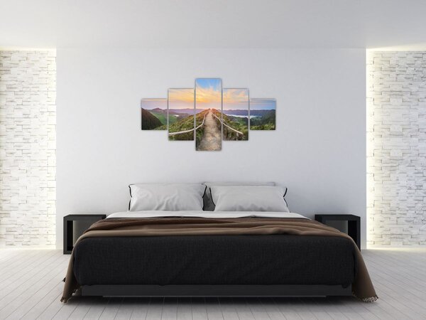 Obraz - Górska ścieżka (125x70 cm)