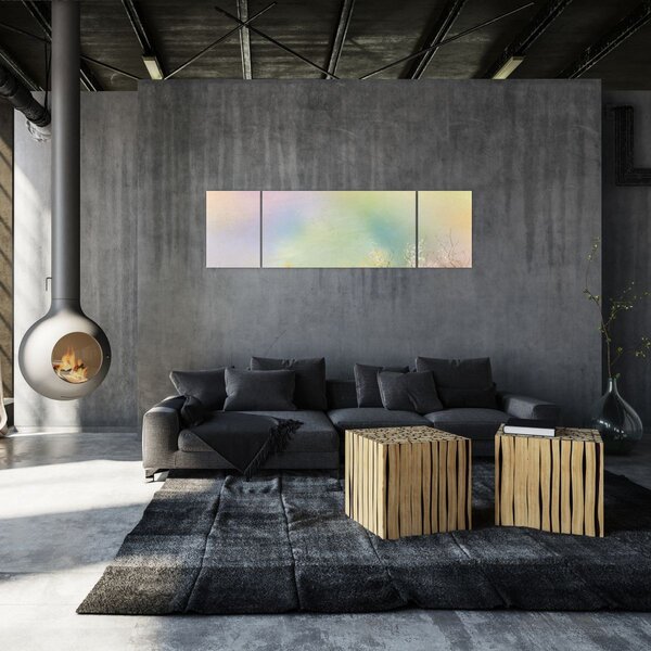 Obraz - Malowana łąka 2 (170x50 cm)