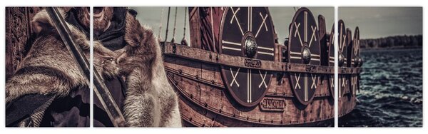 Obraz - Wiking (170x50 cm)
